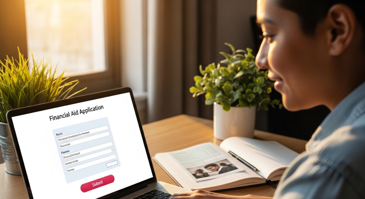 FAFSA process online associate studies