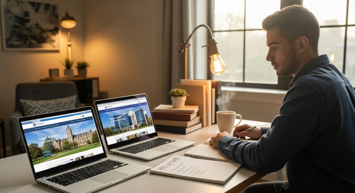 Using Shortlists to Choose Online Colleges