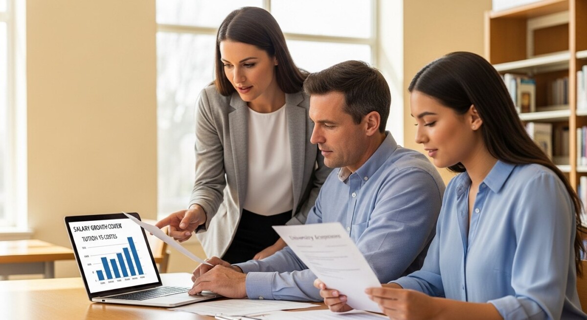 Online degree ROI and salary impact